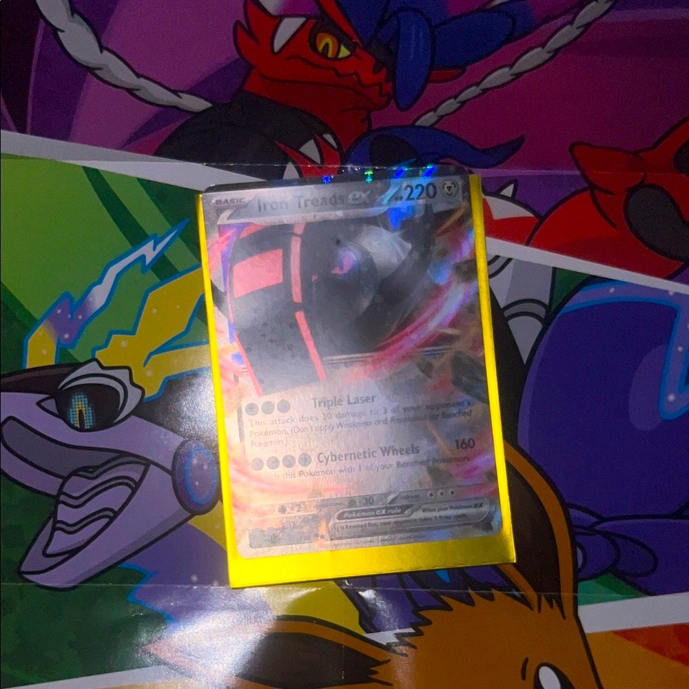 Iron Treads ex Scarlet & Violet Pokémon Card